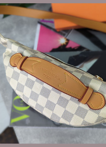 Женская бананка Луи Витон (бежевая клетка) No Brand (318473396)