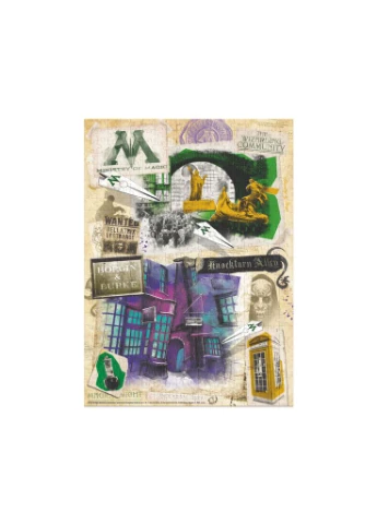 Пазл Hard-M Harry Potter. Министерство магии и Лютный переулок (m489842) Dodo Hard-M Harry Potter. Міністерство магії та Алея Но (378557474)