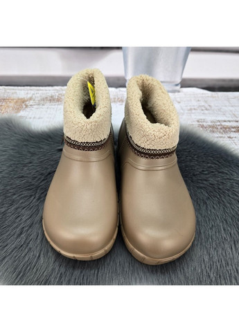 Чоботи жіночі піна короткі з хутряним відворотом Gipanis (366290145)