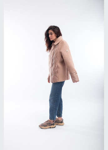 Бежева демісезонна куртка бежевий демісезон повсякденний Alberto Bini