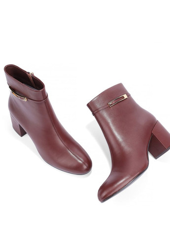 Жіночі Черевики 208-24205-10-2 Коричневий Шкіра Attizzare (365434812)