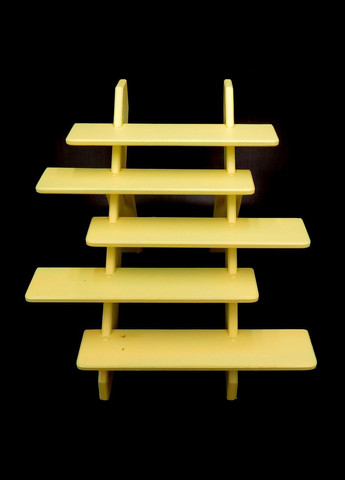 Підставка для квітів з дерева Алькала лимонад (ЦВП-002451) No Brand (328227913)