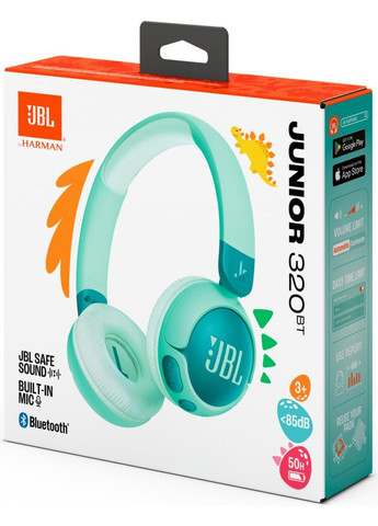 Bluetooth-гарнітура JR320BT Green (JBLJR320BTGRN) JBL (336957422)