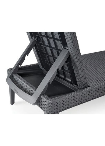 Шезлонг пластиковый Keter для дачи и бассейна отдых и релаксация ProDobro (367266782)