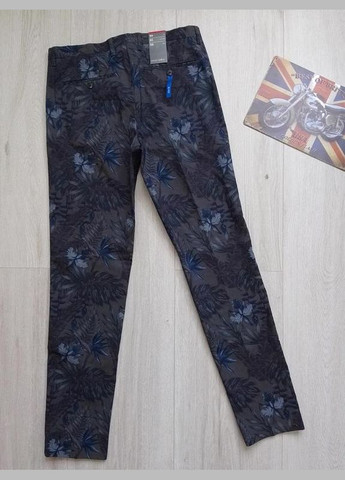 Темно-серые классические демисезонные зауженные брюки Angelo Litrico