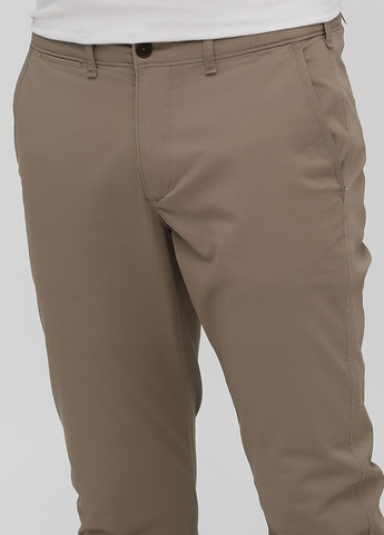 Оливковые демисезонные брюки Abercrombie & Fitch
