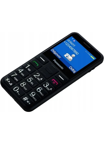 Мобільний телефон KX-TU155 Black (KX-TU155EXBN) Panasonic (324397253)