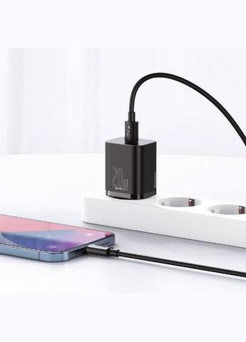 МЗП Super Si Quick Charger 1C 20W EU Black Baseus (297454284)