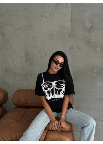 Жіноча футболка з імітацією корсета Avanti - (360481668)