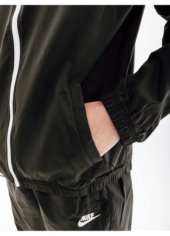 Мужской Спортивный костюм M CLUB LND WVN TRK SUIT Черный Nike (302234238)