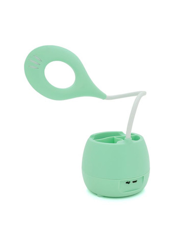 Гибкая настольная лампаорганайзер SST-813, 3 режима, 4,2V 300mAh. microUSB, 3 часа работы, 42см, 200гр, GREEN, Box Voltronic (314776445)