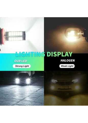 Світлодіодна автолампа PSX26W 6,5 Вт 12 V / 24 V 3030 54 SMD Біла No Brand (387646842)
