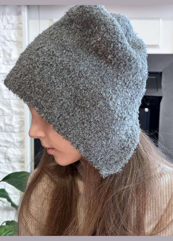 Шапка-капюшон капор тедди с ушками One Size (0444) No Brand (358052703)