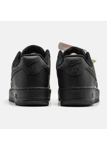 Черные демисезонные кроссовки мужские Nike Air Force 1 Low 07 Black CW2288 Найк Аір Форс 1