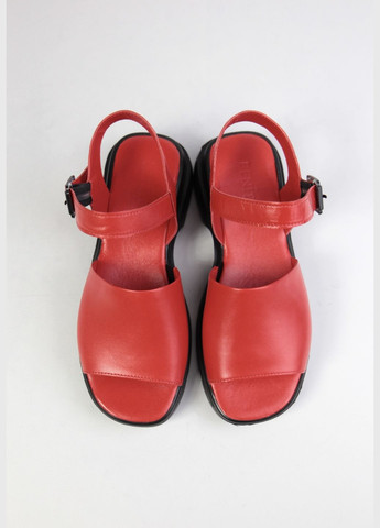 Красные босоножки Benito без застежки