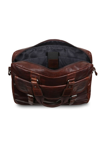 Чоловічий шкіряний портфель коричневого Leather F83 Brandy Ashwood (303831256)