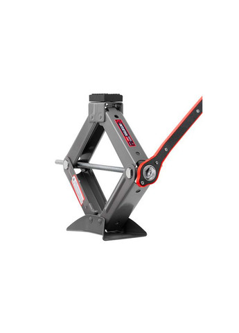 Домкрат автомобильный винтовой 2т x 110-400мм ромбовидный с трещоткой Intertool (363977261)