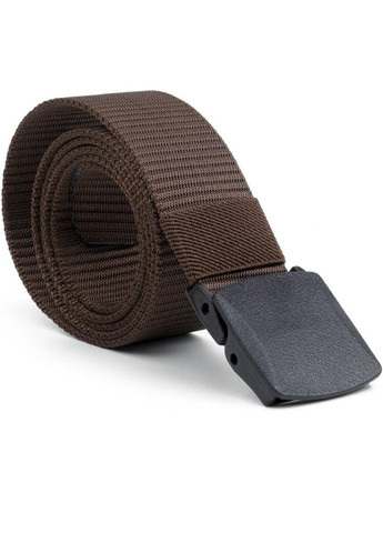 Тканинний чоловічий ремінь 20229 Коричневий Vintage (329149118)