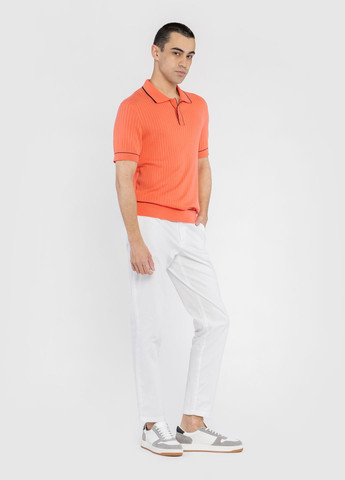 Коралловая футболка-поло мужское коралловое для мужчин Arber