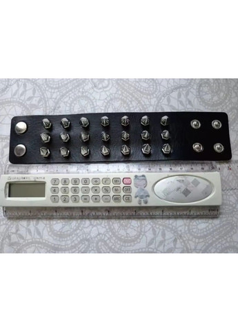 Браслет на руку з металевими шипами,готичний,панк-рок браслет з трьома рядами фігурних шипів No Brand (367838112)