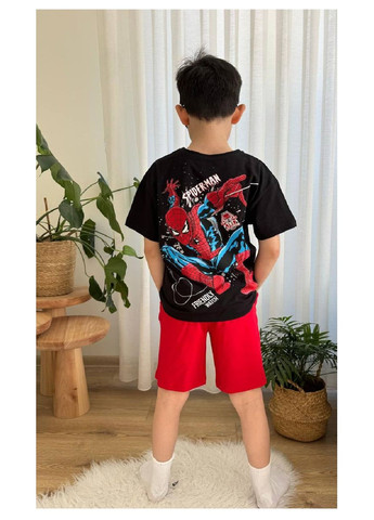 Комплект (футболка, шорти) Spider Man (Людина Павук) KSTRW54512545 Disney футболка+шорти (294206725)