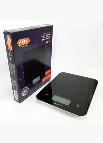 Весы кухонные MG-781 водонепроницаемые, кухонные весы для взвешивания продуктов, весы пищевые Magio (364664745)