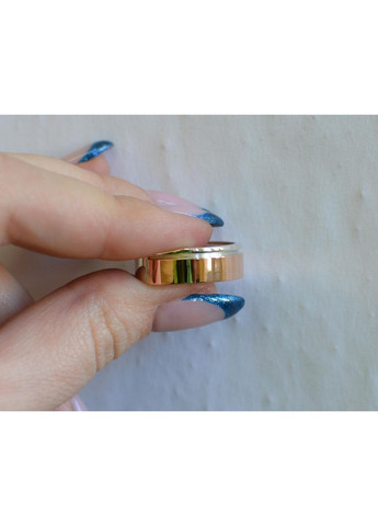 Серебряное кольцо с золотом. Silver Style (367113040)