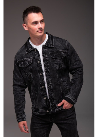 Черная демисезонная ветровка No Brand