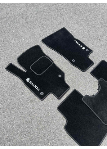 Ворсові килимки в салон для Skoda Kodiaq (2024-) /Шкода Кодіак Beltex (360615038)