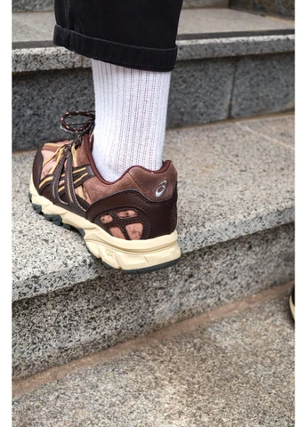 Коричневі літні кросівки asics gel sonoma 15-50 brown асікс гель сонома коричневі No Brand