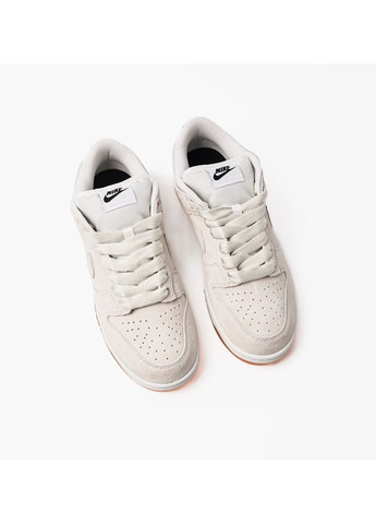Бежевые всесезонные кроссовки унисекс dunk low pro beige Nike