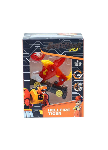Машинка-трансформер! S4 L1 — Хелфаєр Тайгер Screechers Wild (342752681)