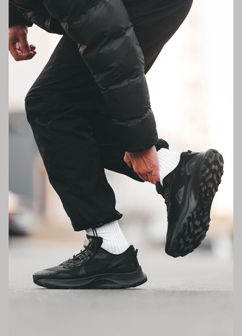 Чорні Осінні кросівки чоловічі Nike Pegasus Trail 3