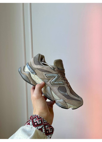 Бежеві Осінні кросівки чоловічі і жіночі new balance 9060 beige brown | нью беланс 9060 бежеві No Brand