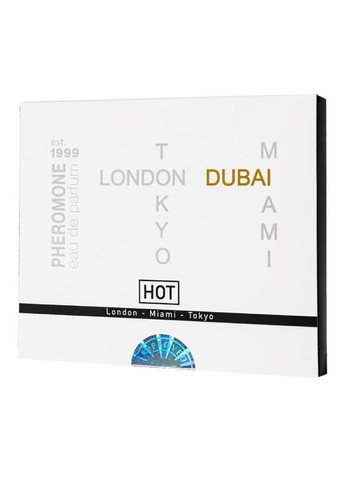 Набір жіночих парфумів з феромонами HOT LMTD Pheromone Perfume Women, 4x5 мл Roomfun (334285625)