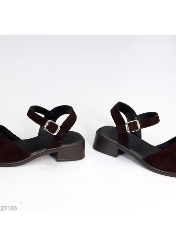 Замшеві босоніжки No Brand (392331482)
