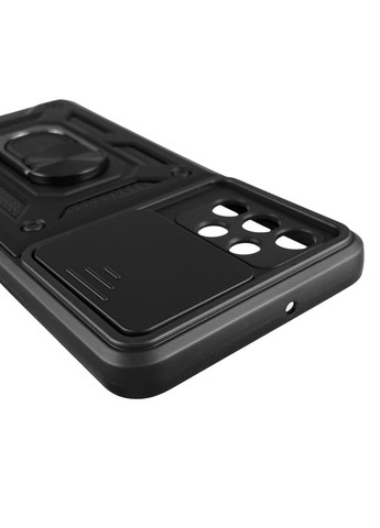 Чохол для Galaxy A32 4G (SM-A325F) броньований з кільцем зі шторкою на самсунг а32 4г чорний rg1 Samsung (366019843)