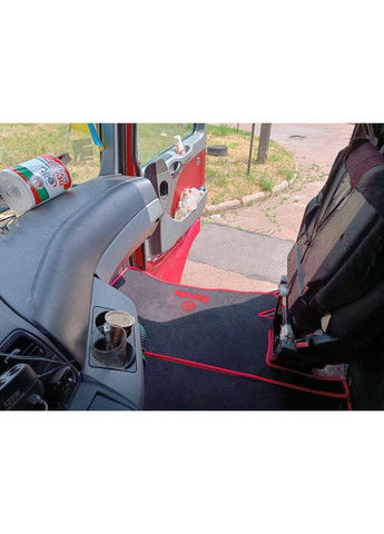 Ворсовые коврики в салон для Mercedes-Benz MP 3 1844 LS з кабiною «Megaspace» Beltex Actros (360614559)