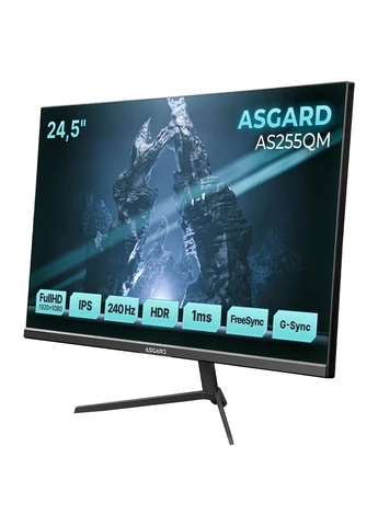 Монітор Gaming 24.5' AS255QM IPS Black 240Hz Asgard (401886556)