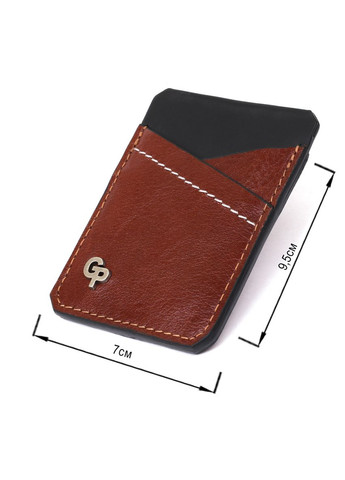 Мужской кожаный картхолдер для карт и купюр натуральная кожа коричневый (sku_11364) No Brand (330012899)