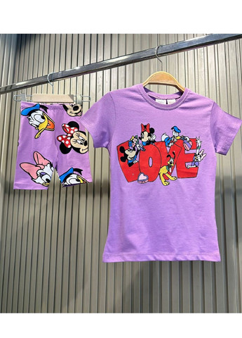 Костюм (футболка, лосини) Minnie Mouse (Минни Маус) ET32112 Disney футболка+велосипедки (294206716)