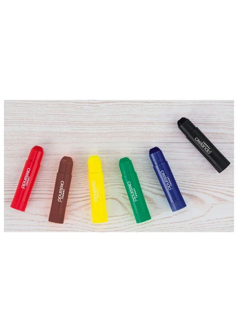 Маркеры гелевые для рисования на различных поверхностях 6 шт комбинированный Crelando (328438765)