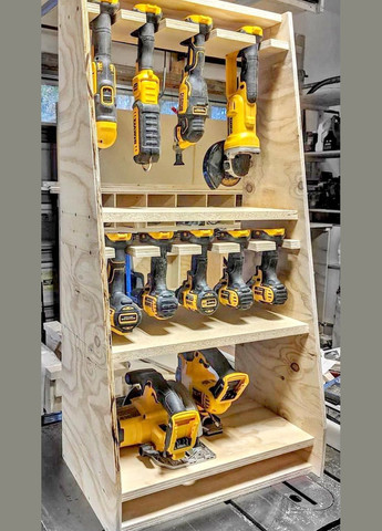 Органайзер для шурупокрутів з дерева Ласторо бланже (ОШР-002601) No Brand (328911322)