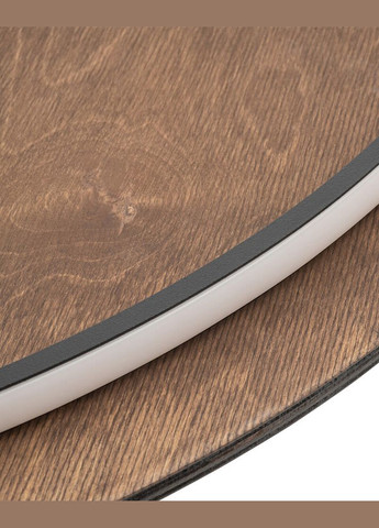 Бра, настінний світильник 11292 Ring Timber Led XL 1x16W 3000K 290Lm IP20 Brown (11292) Nowodvorski (318524664)