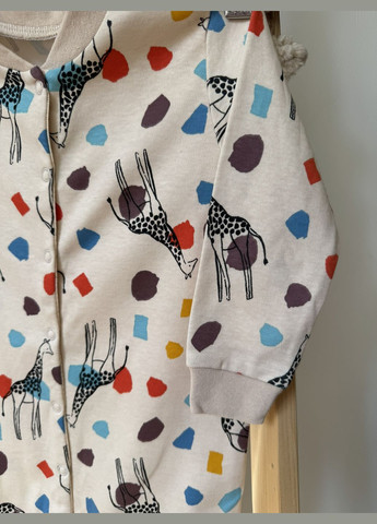 Ромпер / слип детский с открытой ножкой интерлок No Brand Чоловічок (303633213)