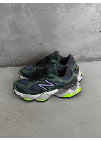 КРОССОВКИ ЖЕНСКИЕ NEW BALANCE 9060 NIGHTWATCH GREEN НЬЮ БЕЛАНС 9060 No Brand серые демисезоны (369389491)