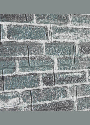 Самоклеющаяся декоративная 3D панель под серый екатеринославский кирпич 700х770х5мм 3D Loft (298400701)