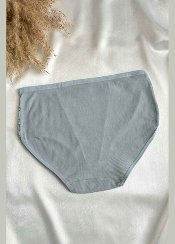 Трусы женские батальные темно-голубого цвета Let's Shop (301905477)