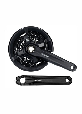 Шатуны FC-MT210-3, 40-30-22T, 175 мм, интегрированная ось Shimano (370218275)