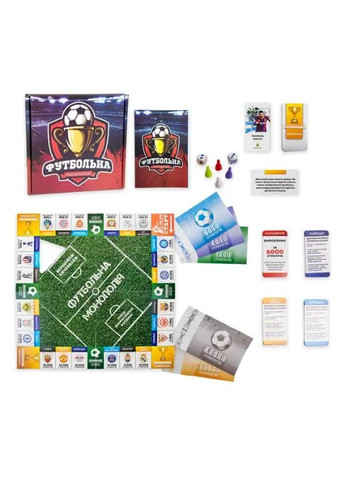 Настольная игра Футбольная монополия. 00716 ( ) Strateg (340545706)